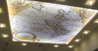 Натяжной потолок с фотопечатью Воскресенск, цена от 6234 руб.